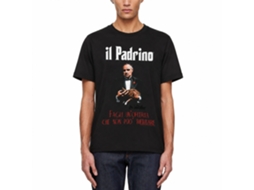 Rockinstone Godfather Poster Black Adult T-shirt Size:xl