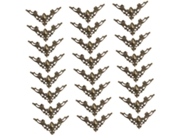 Ciieeo 48 Peças Proteção Angular Antigo Para Quadros Foto E Moedas Decoração Para Scrapbooking E Álbuns