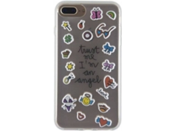 Capa iPhone 6 Plus, 6s Plus, 7 Plus, 8 Plus SILVIA TOSI Stickers Multicor