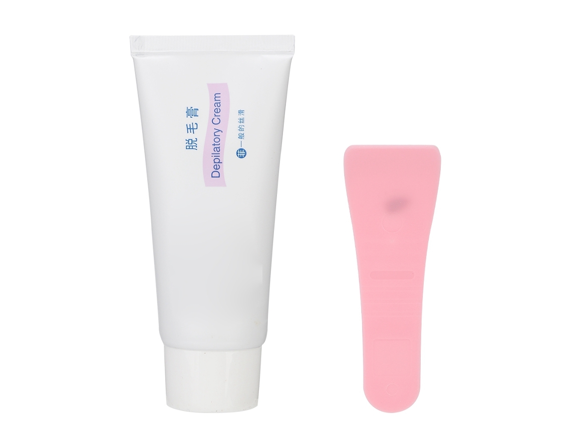 Creme Depilatório 60g Sem Dor Para Remoção De Cabelo Corporal Nas Pernas, Braços E Axilas Com Formula Natural