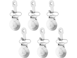 Bestyash Conjunto De 6 Prendedores Tapeçaria Antiderrapantes Com Dentes Plástico, Prendedores De Metal Resistentes Para