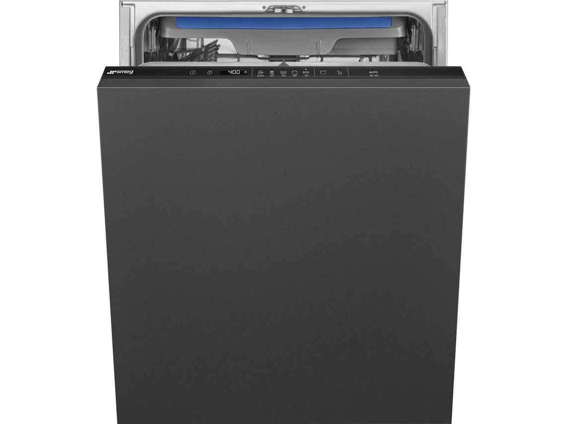 Máquina de Lavar Loiça Encastre SMEG Stl362Dq (14 Conjuntos - 59,6 cm - Painel Preto)