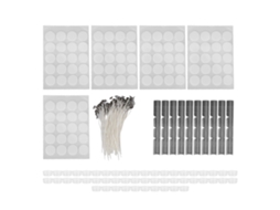 Fitas de Cera LAXISCREED 260pcs 15cm Acessórios