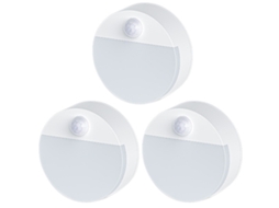 Rebe-lâmpada Com Sensor De Movimento Inteligente Para Parede, Armário, Quarto E Escadas, Funciona Com Pilhas Aaa