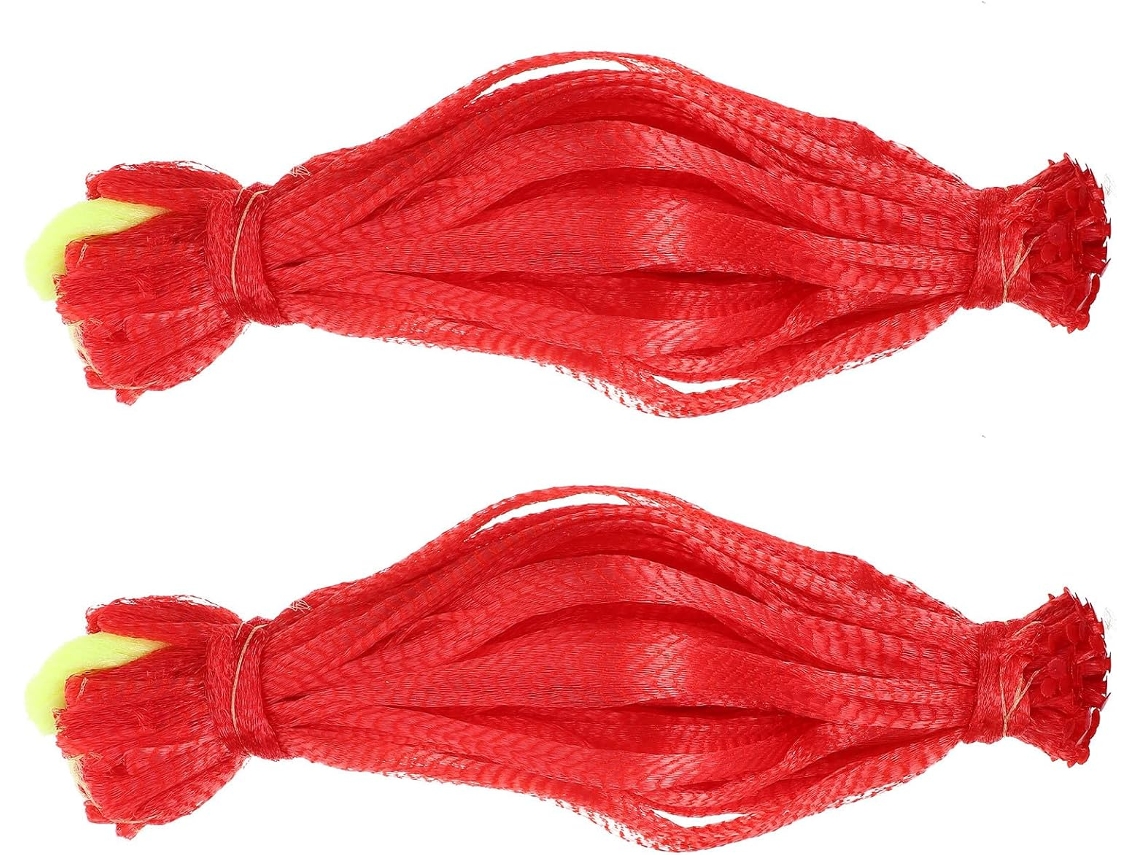 Saco de Malha Nylon com Cordão, 30 Cm, para Armazenar Frutas e Verduras, Leve Proteger CHABERLU