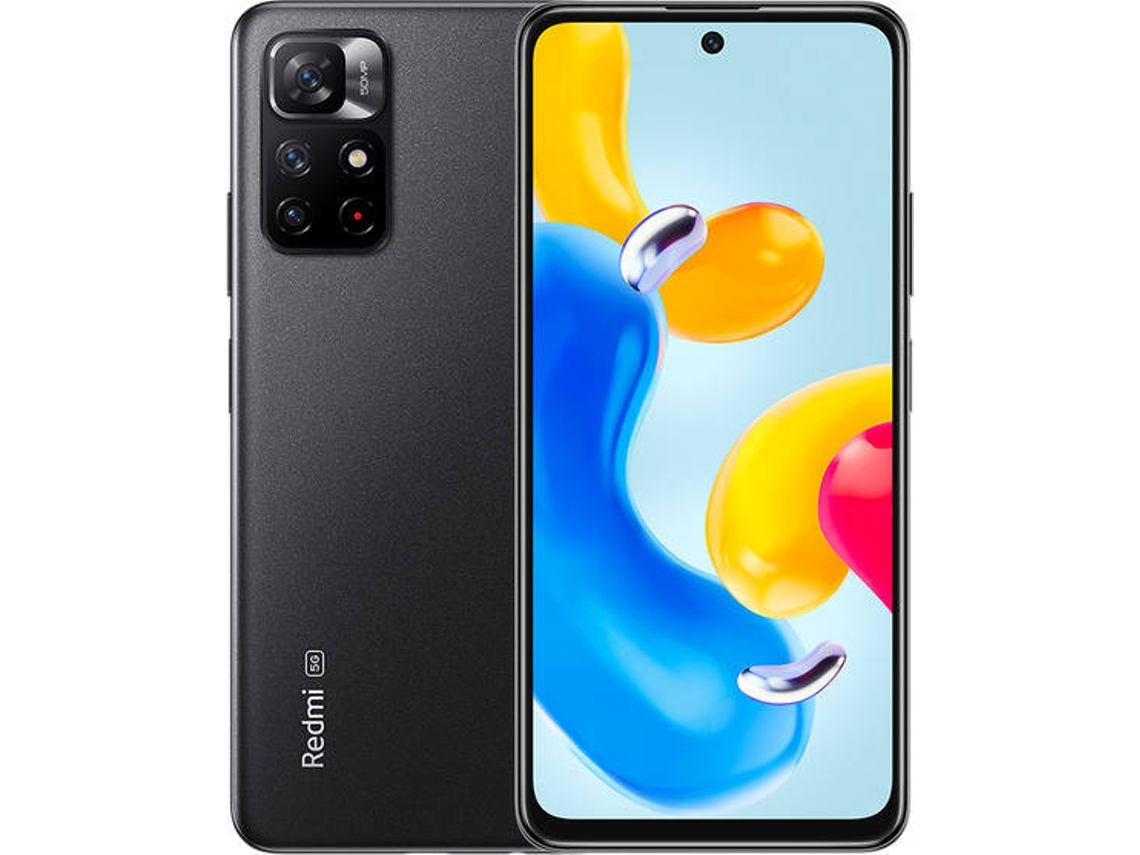 Smartphone XIAOMI Redmi Note 11S 5G (6.6'' - 4 GB - 128 GB - Preto)
