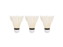 2026altiro-3pcs Plumas De Pato Shuttlecocks Badminton Entrenamiento Anti-viento Para Deportes Al Aire Libre (blanco)