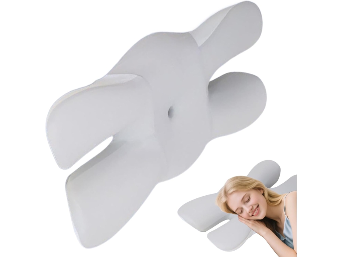 Travesseiro de Pescoço, Quente para Dormir Espuma Viscoelástica com Recuperação Lenta Casa, Quarto e CHABERLU