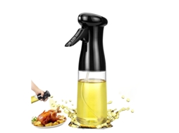 Frasco Spray Recarregável Para Óleo E Azeite, 200 Ml, Para Aplicação Controlada De Temperos Na Cozinha