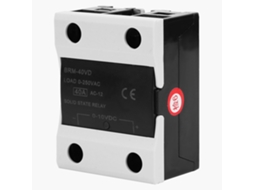 Relé de estado sólido Berm Brm-40vd 40a DC 0~10v - AC 0~250v Incombustível