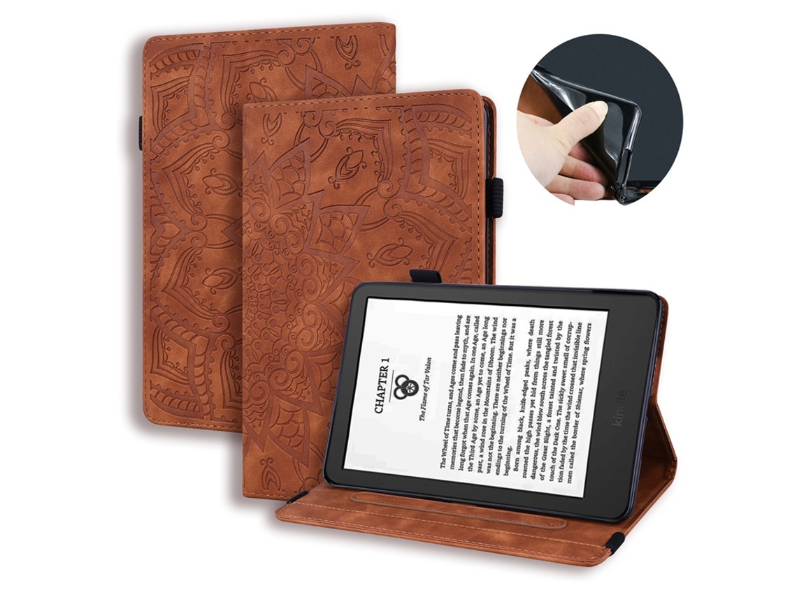 Elysve Capa Para Tablet 7 Polegadas, Com Compartimento Para Cartões, Anti-impacto Color 2 (12th Generation), Para Kindle Paperwhite 2024