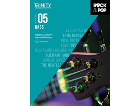 Livro Trinity College London Rock amp Pop 2018 Bass Grade 5 de Hal Leonard Publishing Corporation (Inglês)