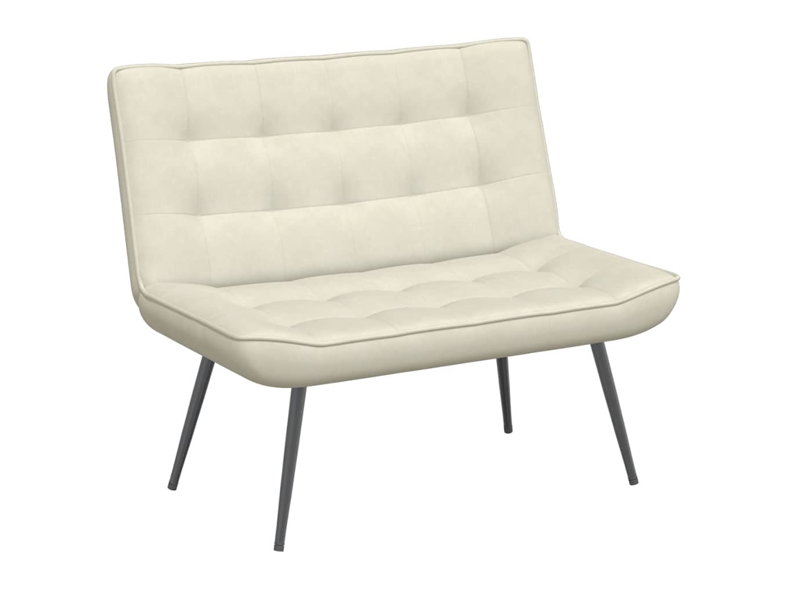 Bench, Benches Vidaxl Creme Veludo (n/a)