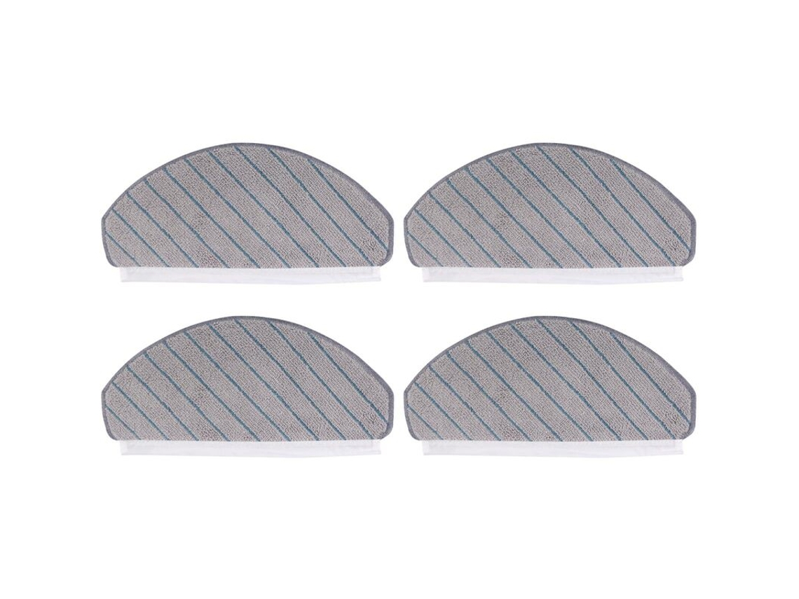 Conjunto de 4 Acessórios Limpeza Doméstica para Aspirador Robô Deebot T9, T9 Max, T9 Power e T10 BRILVIBERA