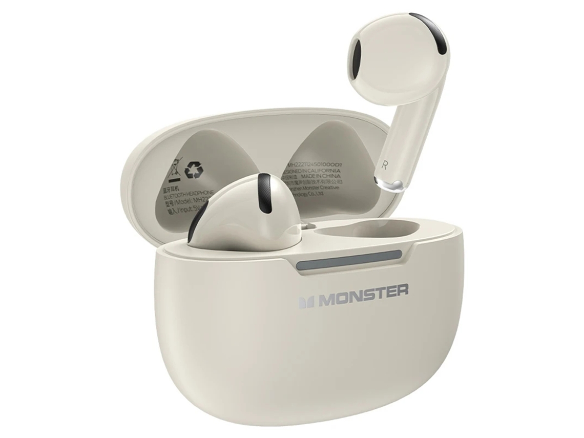 Fones Bluetooth Monster N lite 208 EOOCOO com carregamento sem fio