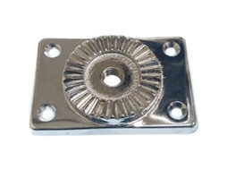 Placa de Suporte de Haste Prateadogoldenship
