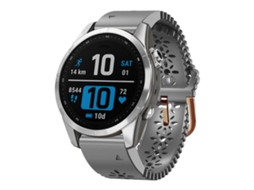 Bracelete para Garmin Fenix 7s Pro Silicone Renda Respirável Cinza XIAOMOYU (20mm) (42mm)