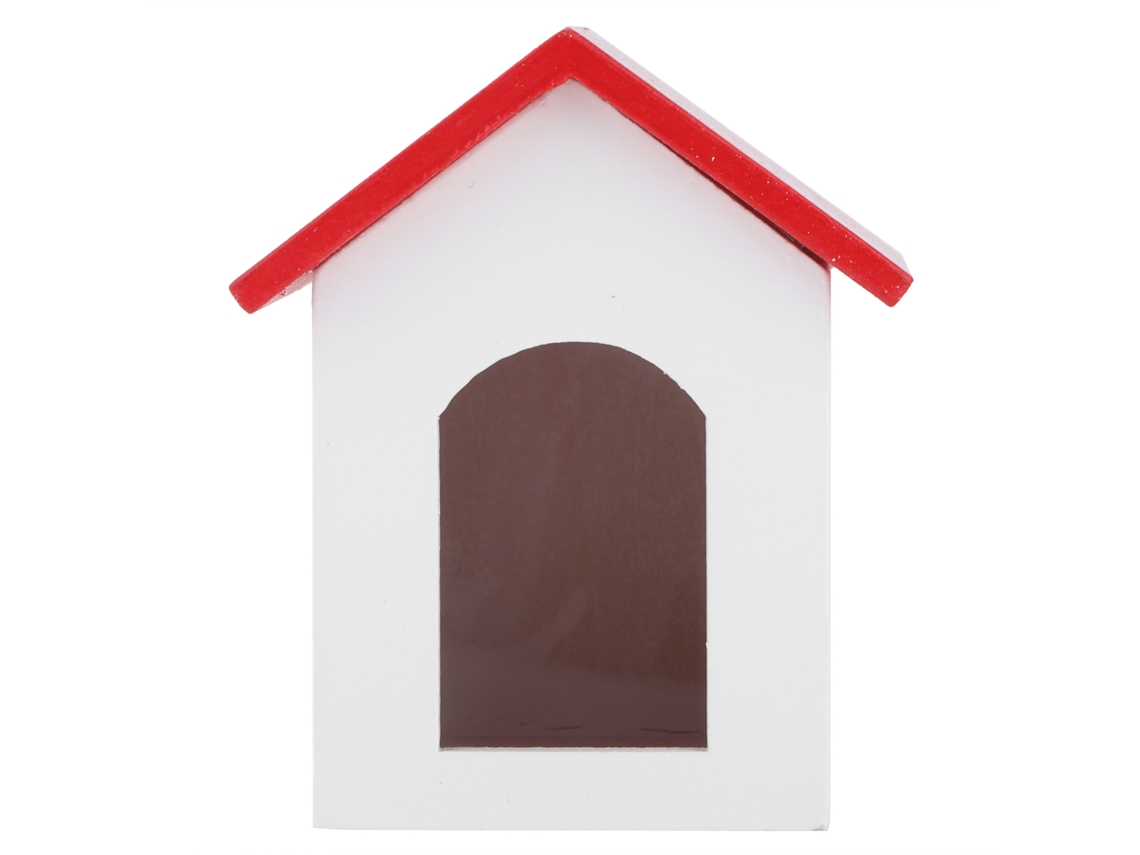 Primerox casinha de Cachorro de Madeira para Casinha de Boneca em Escala 1:12 Acessório Brinquedo