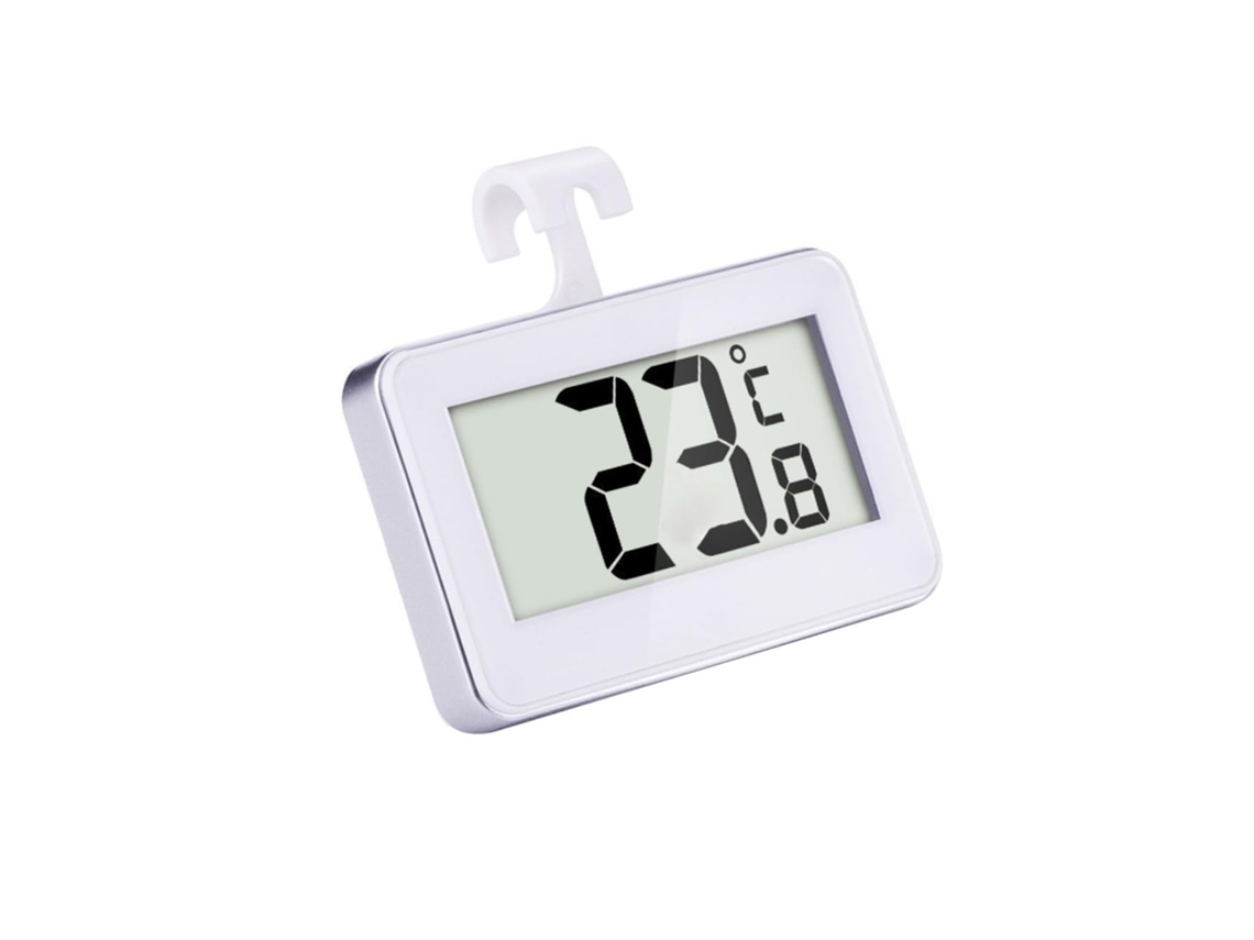 Termômetro Digital Para Geladeira Com Visor Grande, Gancho Magnético E Função De Suporte, Faixa De Temperatura Em °c