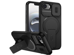 Capa Com Suporte Magsafe Para Iphone 17e - Abertura Deslizante Com Proteção De Câmara