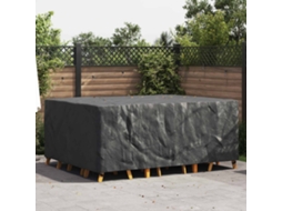 Vidaxl Capa Para Móveis Liso Preto 220 X 190 X 85 Cm 420d