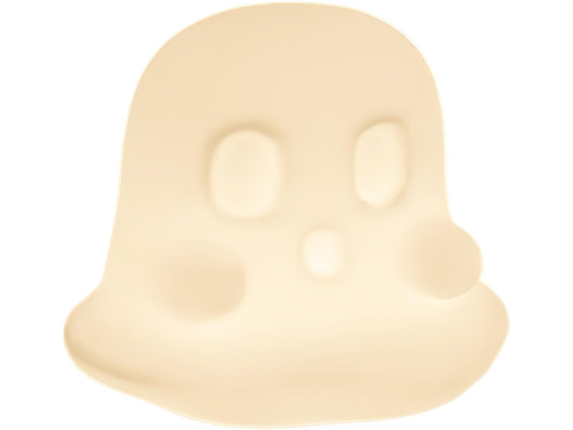 Luminária noturna fantasma de silicone com controle por toque, recarregável.