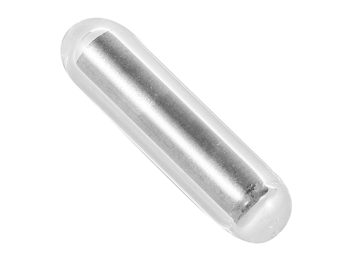 Barra Magnética Para Agitação E Experimento Científico 8x32mm Em Vidro Ptfe