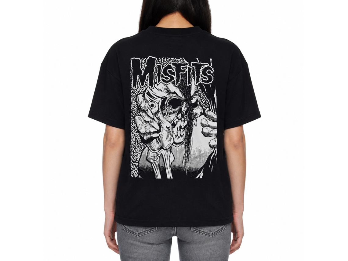 Misfits Pushead Evil Eye Eyeball T-shirt Unisex Adults Size:l