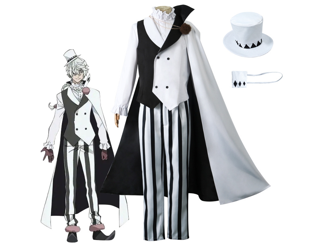 Bungou Stray Dogs Temporada 4 Cosplay Gogol Traje Completo S