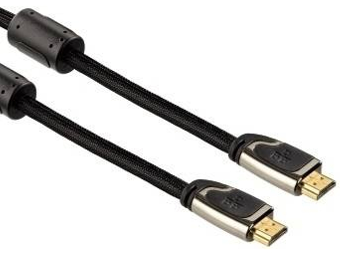 Cabo HDMI HAMA (3 m - Preto)