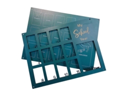 Porta, Retratos para Fotos da Vida Escolar, Painel de Parede com Colagem de Fotos da Pré, Escola Ao Ensino Médio BRILVIBERA