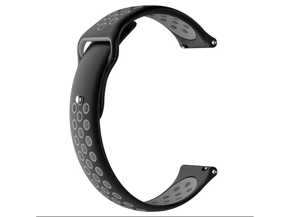 Bracelete Relógio Universal de 20mm SAMSUNG de Silicone - Preto