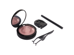 Kit De Cílios Falsos Com Eyeliner, Cola E Curlers - 2 Pares Portátil Para Maquiagem