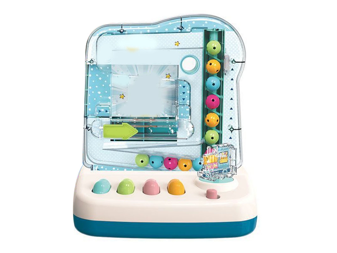Ats juguete Educatsivo de Pista de Bolas Rodantes Interactivo para Meninos e Meninas Presente Ideal Azul