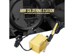 Laxiscreed Estação De Soldar Mini Ajustável 12v Para Reparação De Dispositivos Móveis E Móveis