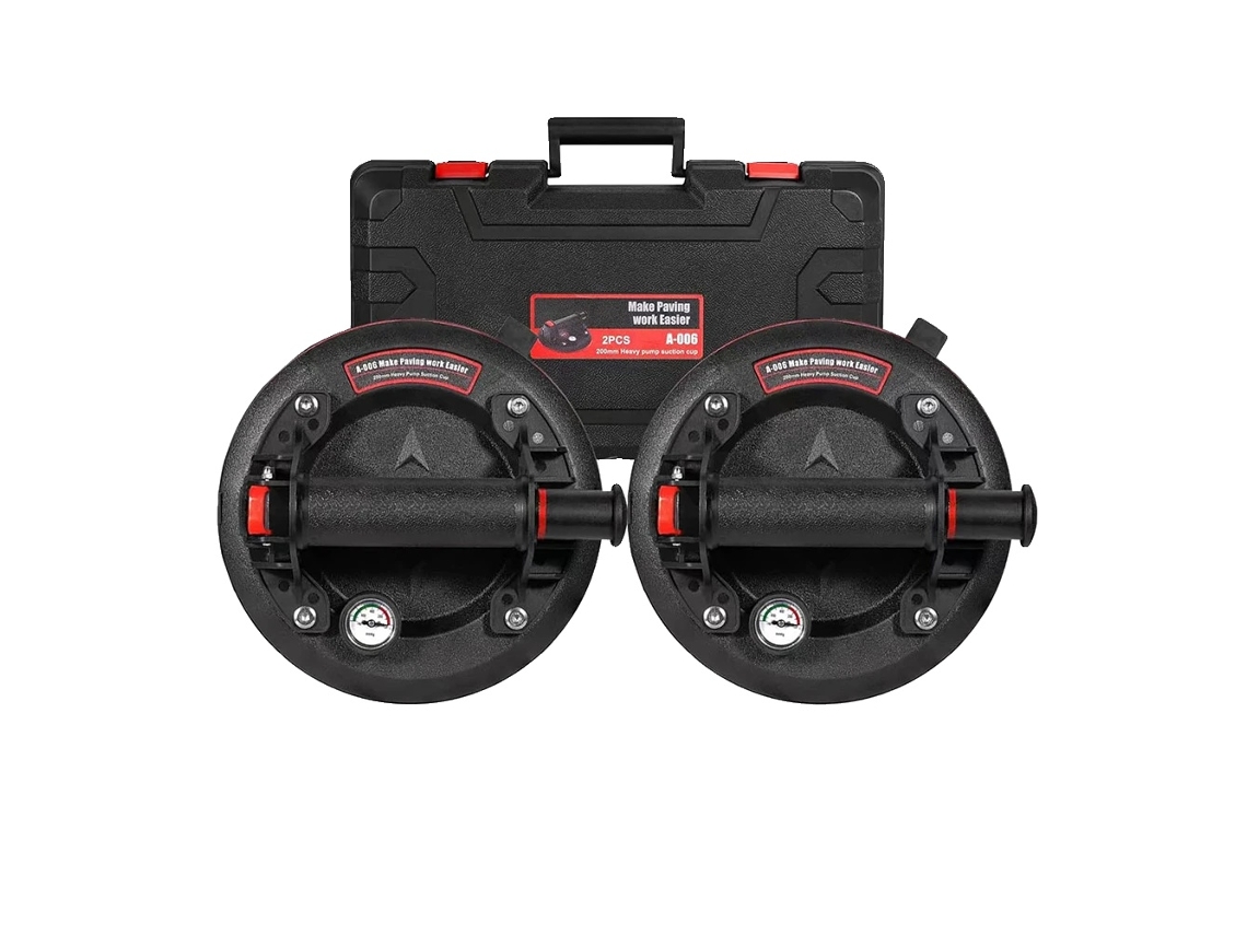 Ventosas De Vidro, Pesadas, Cabo Ergonômico, 2pcs