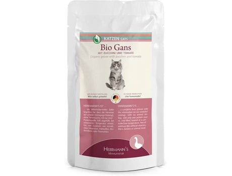 Ração para Gatos  (100 g - Húmida - Todas as Idades - Sabor: Ganso)