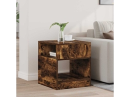Vidaxl Mesa De Apoio Carvalho Defumado 40,5 X 40 X 45 Cm