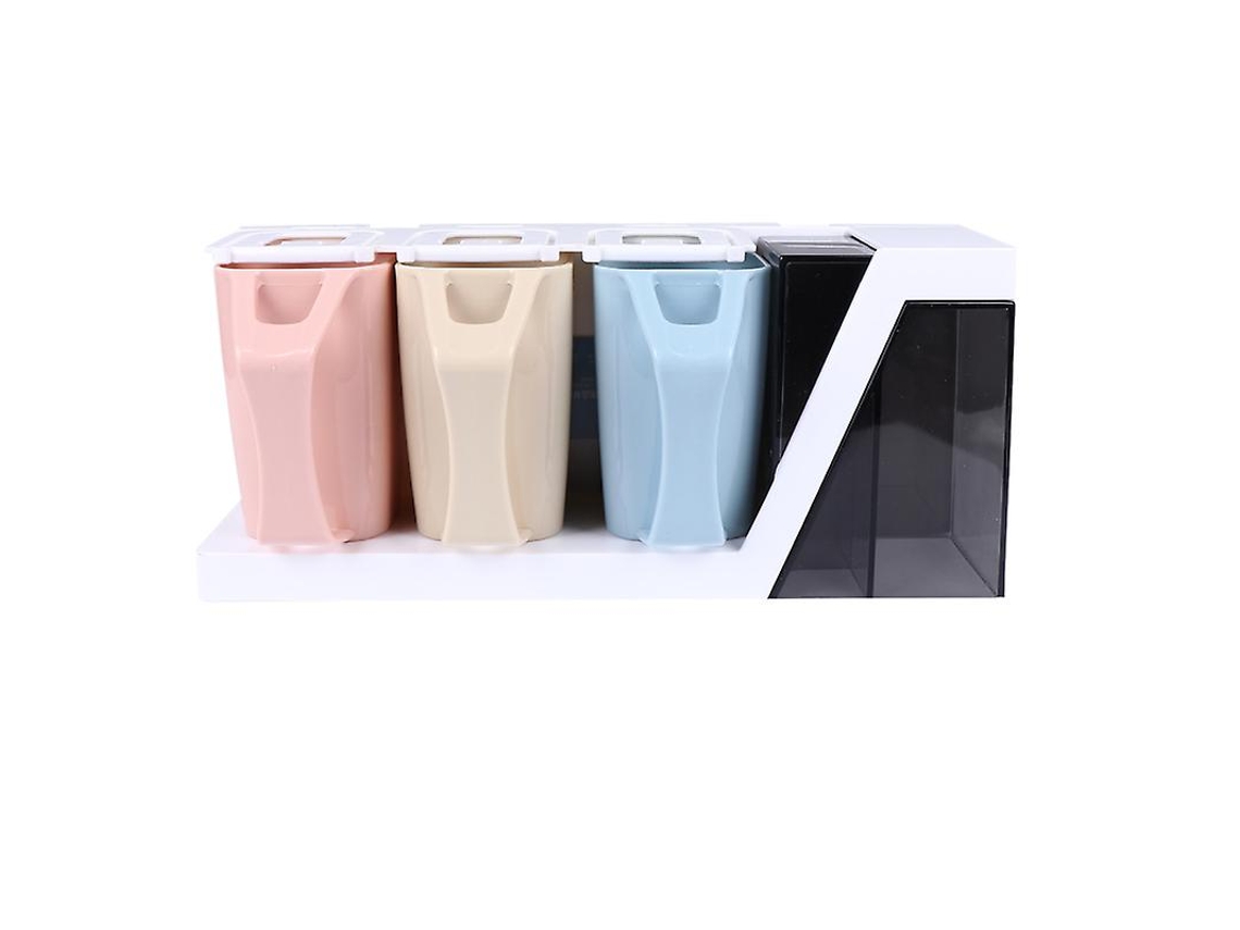 Conjunto de Prateleira Organizadora de Escova de Dentes ALLINLESS