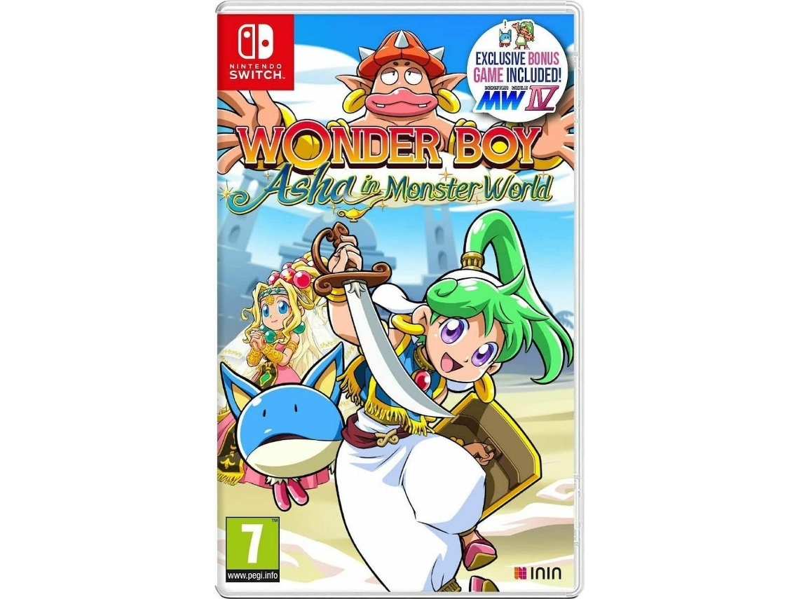 Jogo Wonder Boy Asha in Monster World Nintendo Switch
