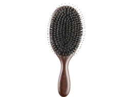 Pente De Sândalo Natural Com Efeito Antiestático, Cerdas De Javali, Escova De Cabelo, Sândalo Verde Brilvibera