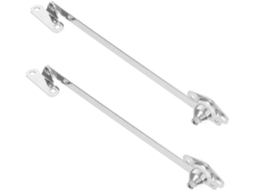 Dobradiça De Suporte Para Porta Armário (2 Unidades), Em Liga