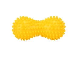 Bola de Massagem com Pontes PVC Amarela S/MARCA