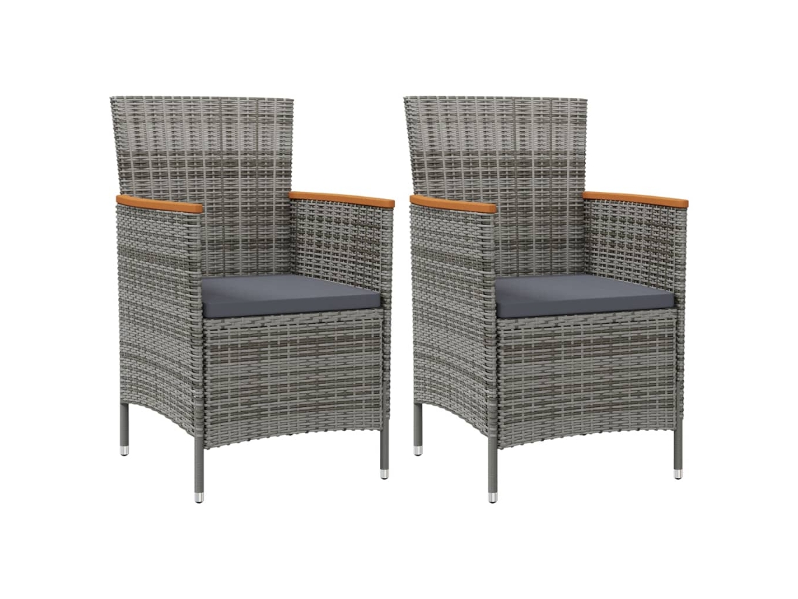 Garden Dining Chair, Garden Dining Chairs Vidaxl Cinzeto Rattan / Vime (n/a)