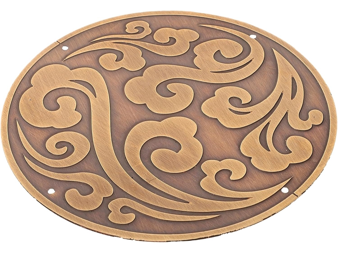 Aplique Decorativo Em Latão Estilo Antigo, Entalhado, Para Móveis, Armários, Portas De Cama, Faça Você Mesmo