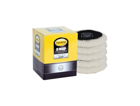Lamb Wool Boina G Mop 75 Mm Embalagem 5 Unidades Farecla