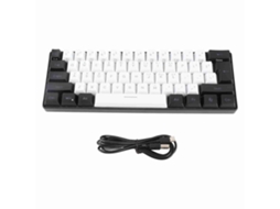CONJUNTO DE TECLADO E RATÓN USB COM CABO, 104 TECLAS, ANTIDESLIZANTE E IMPERMEÁVEL, PARA JOGOS E ESCRITÓRIO