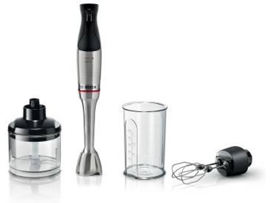 Varinha Mágica + Acessórios ERGOMASTER BOSCH MSM6M824 (1200 w - Inox/Preto)