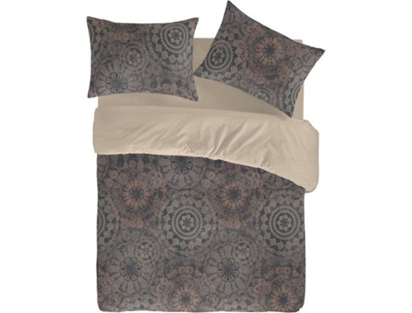 Capa de Edredão  Eider (Bege - 260x240 cm - Algodão)