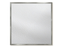 Quadro de vidro magnético com textura marrom para hall de entrada Espelharte (50x50 cm)